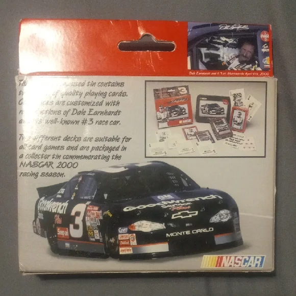 Final Price! NASCAR Dale Earnhardt Collector Playing Cards - Picture 2 of 2